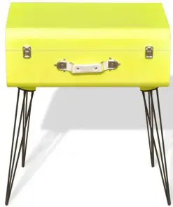 vidaXL Bedside Cabinets 2 pcs 49,5x36x60 cm Yellow