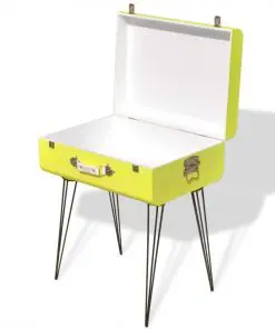 vidaXL Bedside Cabinets 2 pcs 49,5x36x60 cm Yellow