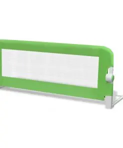 vidaXL Toddler Safety Bed Rail 2 pcs Green 102×42 cm