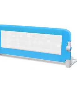 vidaXL Toddler Safety Bed Rail 2 pcs Blue 102×42 cm