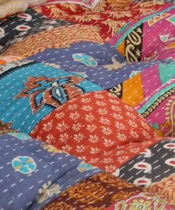 vidaXL Pallet Sofa Cushion Multicolour Fabric Patchwork