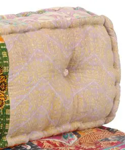 vidaXL Pallet Sofa Cushion Multicolour Fabric Patchwork
