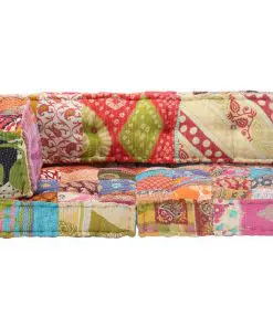 vidaXL Pallet Sofa Cushion Multicolour Fabric Patchwork