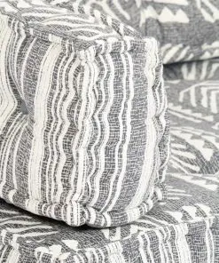 vidaXL Pallet Sofa Cushion Grey Fabric Patchwork