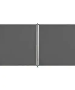 vidaXL Fence Panel 2 pcs Fabric 360×180 cm Anthracite