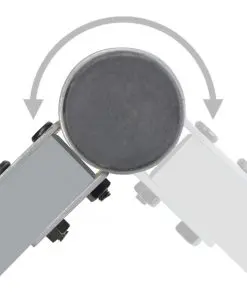 vidaXL Fence Panel 3 pcs Fabric 540×180 cm Anthracite