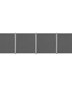 vidaXL Fence Panel 4 pcs Fabric 720×180 cm Anthracite