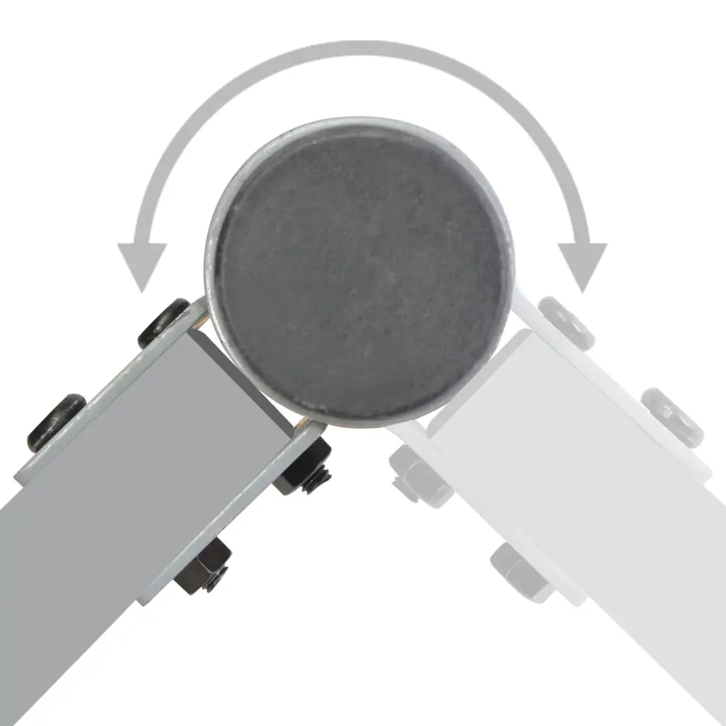 vidaXL Fence Panel 5 pcs Fabric 900×180 cm Anthracite