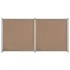 vidaXL Fence Panel 2 pcs Fabric 360×180 cm Taupe vidaXL Fence Panel 2 pcs Fabric 360×180 cm Taupe