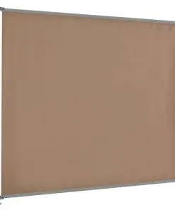 vidaXL Fence Panel 3 pcs Fabric 540×180 cm Taupe