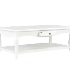 vidaXL Coffee Table White 110x60x40 cm MDF