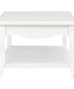 vidaXL Coffee Table White 110x60x40 cm MDF