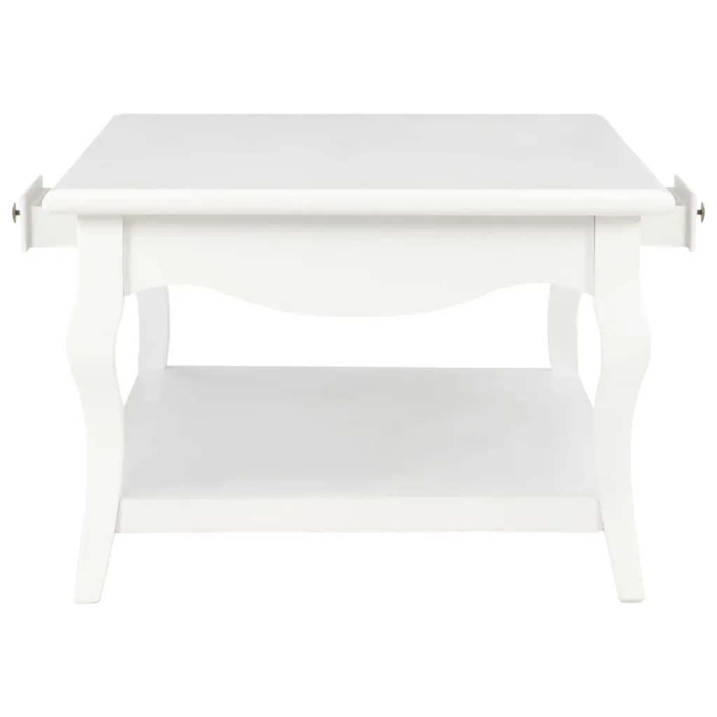 vidaXL Coffee Table White 110x60x40 cm MDF