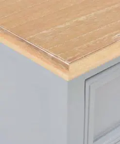 vidaXL Bedside Cabinets 2 pcs Grey 35x30x49 cm MDF