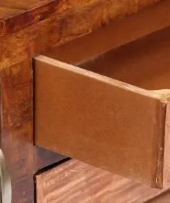 vidaXL Sideboard 118x30x75 cm Solid Mango Wood