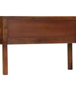 vidaXL Sideboard 118x30x75 cm Solid Mango Wood