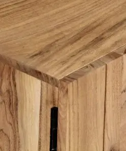 vidaXL TV Cabinet 140x30x45 cm Solid Acacia Wood
