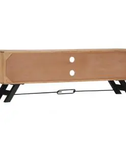 vidaXL TV Cabinet 140x30x45 cm Solid Acacia Wood