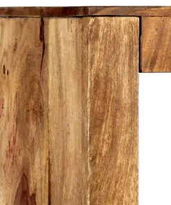 vidaXL Highboard 45x28x180 cm Solid Sheesham Wood