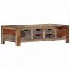 vidaXL Coffee Table Grey 100x55x30 cm Solid Sheesham Wood