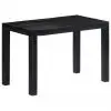 vidaXL Dining Table Black 118x60x76 cm Solid Mango Wood vidaXL Dining Table Black 118x60x76 cm Solid Mango Wood
