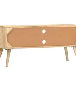 vidaXL TV Cabinet 100x30x45 cm Solid Mango Wood
