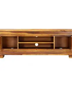 vidaXL TV Cabinet 118x30x40 cm Solid Sheesham Wood