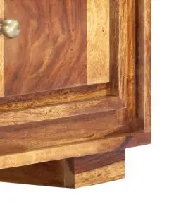 vidaXL TV Cabinet 118x30x40 cm Solid Sheesham Wood
