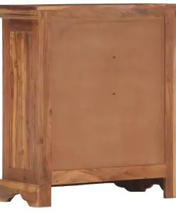 vidaXL Sideboard 62x30x75 cm Solid Acacia Wood