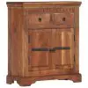 vidaXL Sideboard 63x30x75 cm Solid Acacia Wood vidaXL Sideboard 63x30x75 cm Solid Acacia Wood