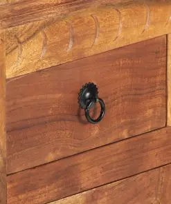 vidaXL Sideboard 63x30x75 cm Solid Acacia Wood