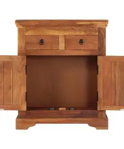 vidaXL Sideboard 63x30x75 cm Solid Acacia Wood