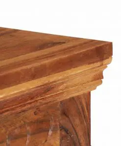 vidaXL Sideboard 63x30x75 cm Solid Acacia Wood