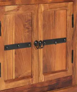 vidaXL Sideboard 63x30x75 cm Solid Acacia Wood