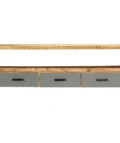 vidaXL TV Cabinet 130x30x50 cm Solid Mango Wood