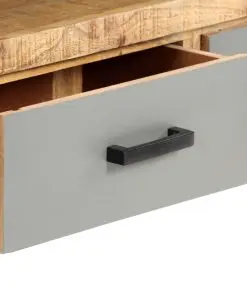 vidaXL TV Cabinet 130x30x50 cm Solid Mango Wood