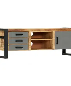 vidaXL TV Cabinet 120x30x40 cm Solid Mango Wood