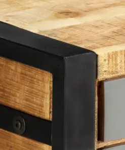 vidaXL TV Cabinet 120x30x40 cm Solid Mango Wood