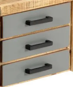 vidaXL TV Cabinet 120x30x40 cm Solid Mango Wood