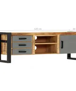 vidaXL TV Cabinet 120x30x40 cm Solid Mango Wood