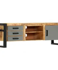 vidaXL TV Cabinet 120x30x40 cm Solid Mango Wood