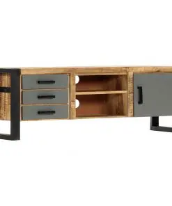 vidaXL TV Cabinet 120x30x40 cm Solid Mango Wood