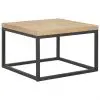 vidaXL Coffee Table 50x50x33.5 cm Solid Wood