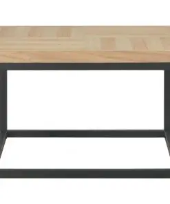 vidaXL Coffee Table 50x50x33.5 cm Solid Wood
