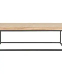 vidaXL Coffee Table 110x60x37 cm Solid Wood