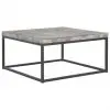 vidaXL Coffee Table 75x75x38 cm Concrete Look vidaXL Coffee Table 75x75x38 cm Concrete Look