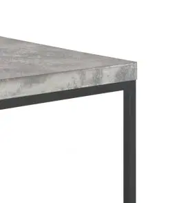 vidaXL Coffee Table 75x75x38 cm Concrete Look