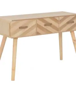 vidaXL Console Table 100x35x68 cm Solid Wood