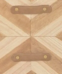 vidaXL Bedside Cabinet with 3 Drawers 40x35x56.5 cm Solid Wood