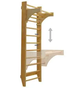 vidaXL Wall Bar 80x55x220 cm Wood